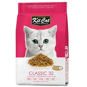 Kit Cat, Dry Premium Cat Food Classic 32, 1.2-kg