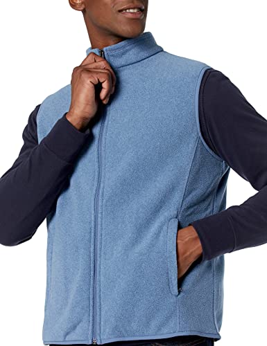 Image of Amazon Essentials Men's Full-Zip Polar Fleece Insulated Vest (Available in Big & Tall)