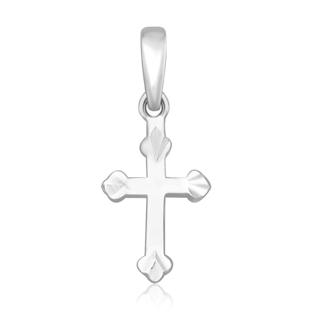 taraash Sterling Silver Cross Pendant with 18" Chain for Men/Women/Boys/Girls-picture-6