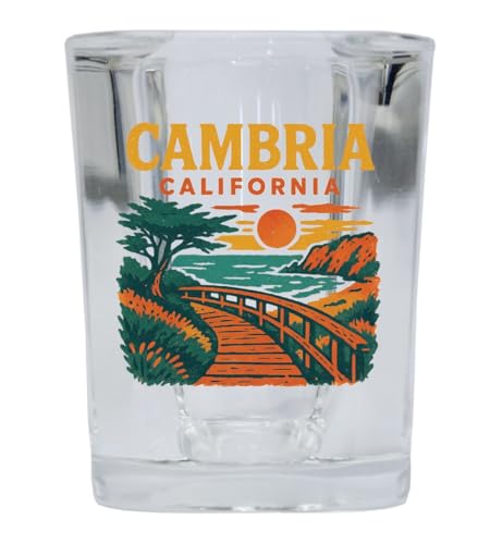 Vaso de shot cuadrado Cambria California Vintage 2 oz