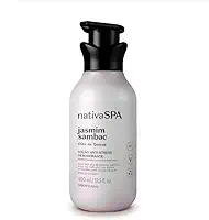 Nativa SPA Jasmim Sambac Loção Anti-Stress Desodorante com Óleo de Quinoa, 400 ml