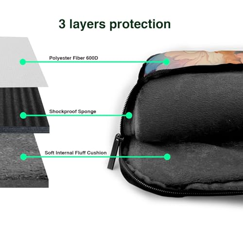 Maletín para laptop 14 pulgadas unisex con estampado miniatura 7