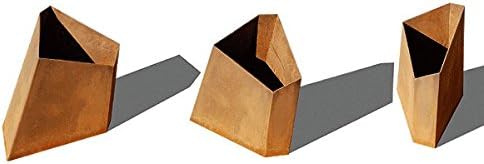 Element Planter- Corten Steel SM (H: 16.5" x L: 11")