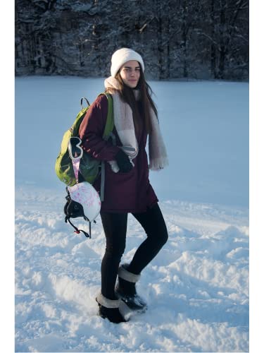 Willit Women's Fleece Lined Leggings Thermal Winter Yoga Pants Warm Running Tights With Pockets Black M #TOP4