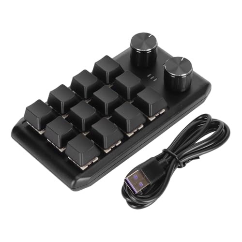 Clavier Macro personnalisé à 12 touches mécaniques et 2 boutons USB