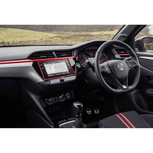 Radio GPS autocollant d'écran de navigation pour Corsa-e 2019 2020 vitre de protection