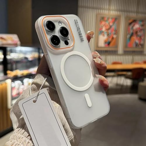 Étui de chargement sans fil résistant aux chocs pour iPhone 15 mat antichoc