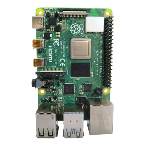 Image of METAPOD Raspberry Pi 4 Model B, 4GB RAM, Quad-Core Cortex-A72, Dual 4K HDMI, Wi-Fi, Bluetooth, Gigabit Ethernet, USB 3.0 Single Board Computer