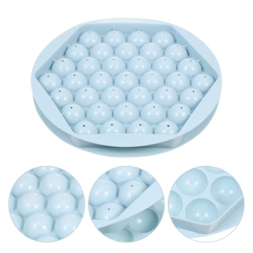 Molde para hielo en bola GALPADA plástico azul con tapa miniatura 5