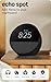 Amazon Echo Spot, Great for nightstands, offices and kitchens, Smart alarm clock with Alexa, Black