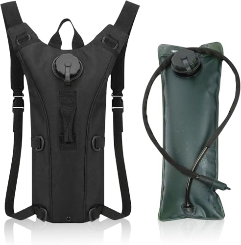 Sac d'hydratation ultraléger : Sac d'hydratation 3 L avec Poche à Eau, Sac à Dos de Course étanche, Sac d'hydratation Ajustable pour la Course à Pied, la...