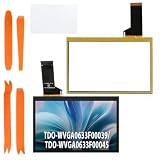 YHX-OU Auto TDO‑WVGA0633F00039 Touchscreen Digitizer Media Bildschirm Digitizer Ersatz TDO-WVGA0633F00045 Touchscreen Glas für MIB Auto-Audio/Video-Umrüstung
