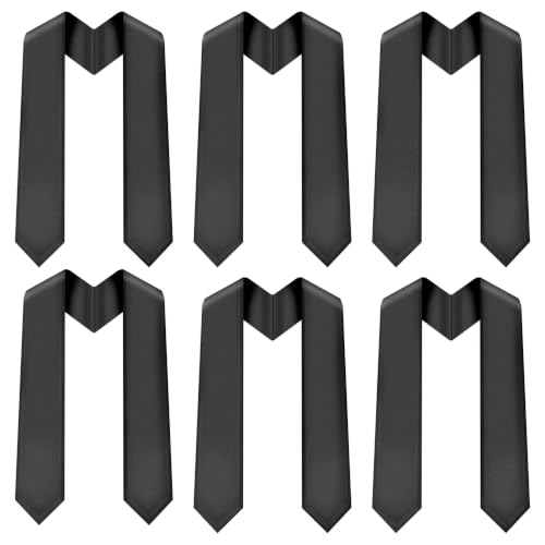 Image of Plain Graduation Stole Sash 60 Inch Unisex Adults Solid