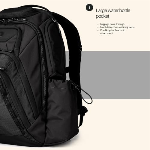 OGIO Renegade Pro Backpack, Black, - Image 7