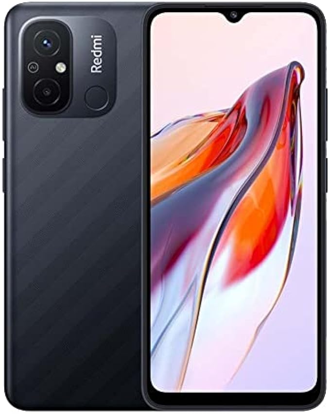 Xiaomi Redmi 12C 4G LTE (128GB + 4GB) Factory Unlocked GSM 6.71" 50MP Dual Camera (ONLY T-Mobile/Mint USA Market) + (w/Fast Car Charger Bundle) (Graphite Gray)