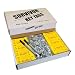 Poly Key Tag, Car Key Tag, 500 per Box, with Rings and Pens Tough (Survivor) (Yellow)