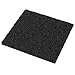 Produktbild Terrassenpads 90 x 90 x 3mm (100 Stk.) - Terrassen Pads aus Gummi - Unterlegpads aus Gummigranulat für Pool und Balkon - Gummipads für WPC Terrassendielen und Terrassenplatten - Schwarz