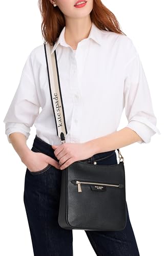 kate spade new york Hudson Pebbled Leather Large Messenger Crossbody2
