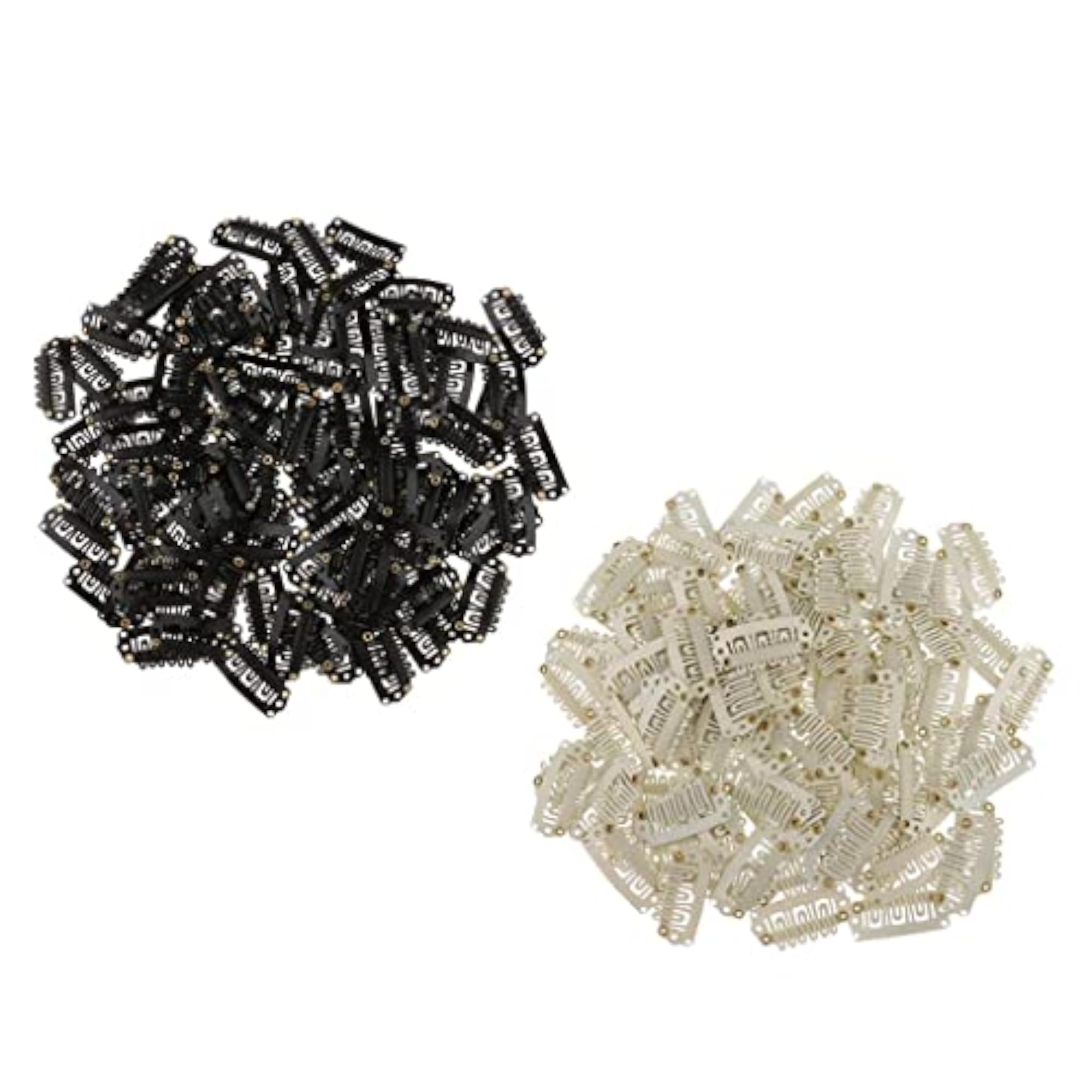 Metal Snap Clips for Hair Extensions Wigs Weft Hairpiece