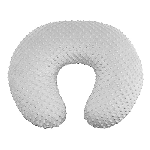 Image of iEvolve Nursing Pillow Cover Breast Feeding Pillow Support Positioner Lounger Cover for Baby Boy Girl(Silver Grey)