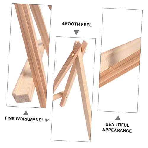 Abaodam Cavalete Pequeno Cavalete De Lona Cavalete De Mesa Para Crianças Suporte De Fotos Suporte De