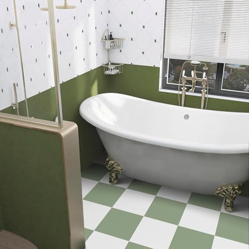 Peel and Stick Floor Tile Waterproof, 30pcs Vinyl Flooring 12inX12in by Alow - Used condition - Image 4