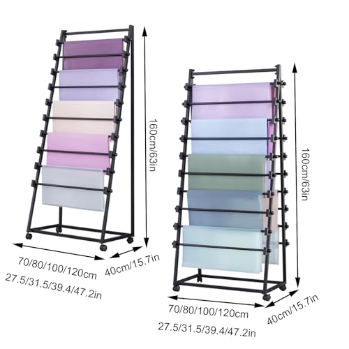 Solution de rangement polyvalente en tissu avec barre amovible noire - 2