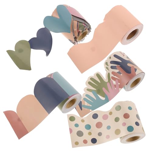 Bordures étanches pour tableau mural autocollantes : kit 5 rouleaux décoration classe hobo