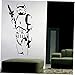 Pegatinas de pared Calcomanías de pared Vinilo decorativo Commando Star Wars 45 * 100 cm