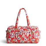 Vera Bradley Featherweight Original Duffel, Swirling Poppies