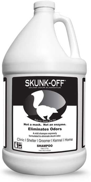Skunk-Off Pet Shampoo, 1-Gallon