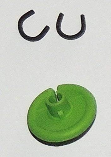 Super Flex Kisser Button – 2 Pack – The Ultimate Bowstring Kisser – Flexible Soft Comfort – 9/16″ Diameter – Available in 9 Colors by Cir-Cut Archery