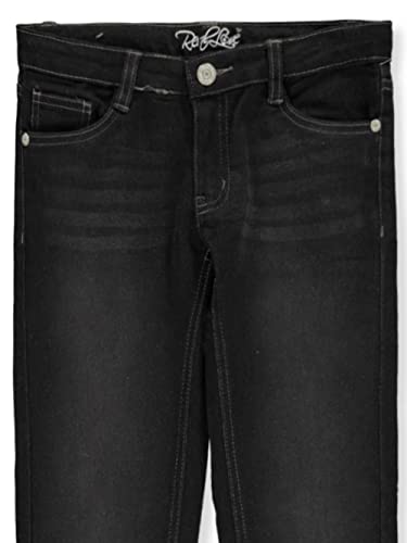 Real Love Girls' Dark Stitch Jeans - Black, 62