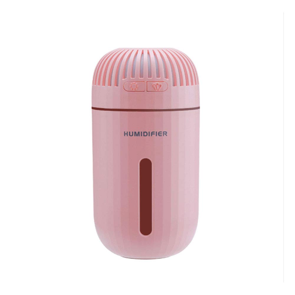 2-1 Coche Difusor de Humidificador, purificador de Aire de aromaterapia por ultrasonidos, Ajuste de Modo Niebla y función, Apagado automático sin Agua