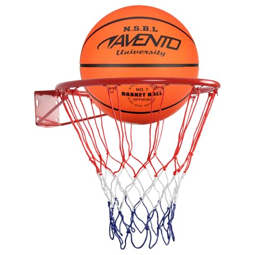 Basketball Set inkl. Basketballkorb Basketball Basketballnetz und Basketballring