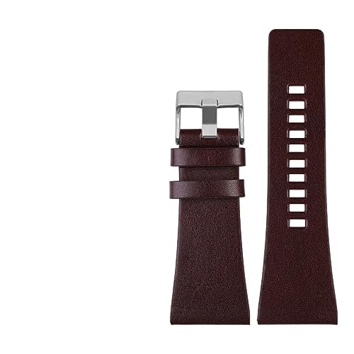 Bracelet de montre en cuir ajustable pour remplacer DZ4280 DZ4343