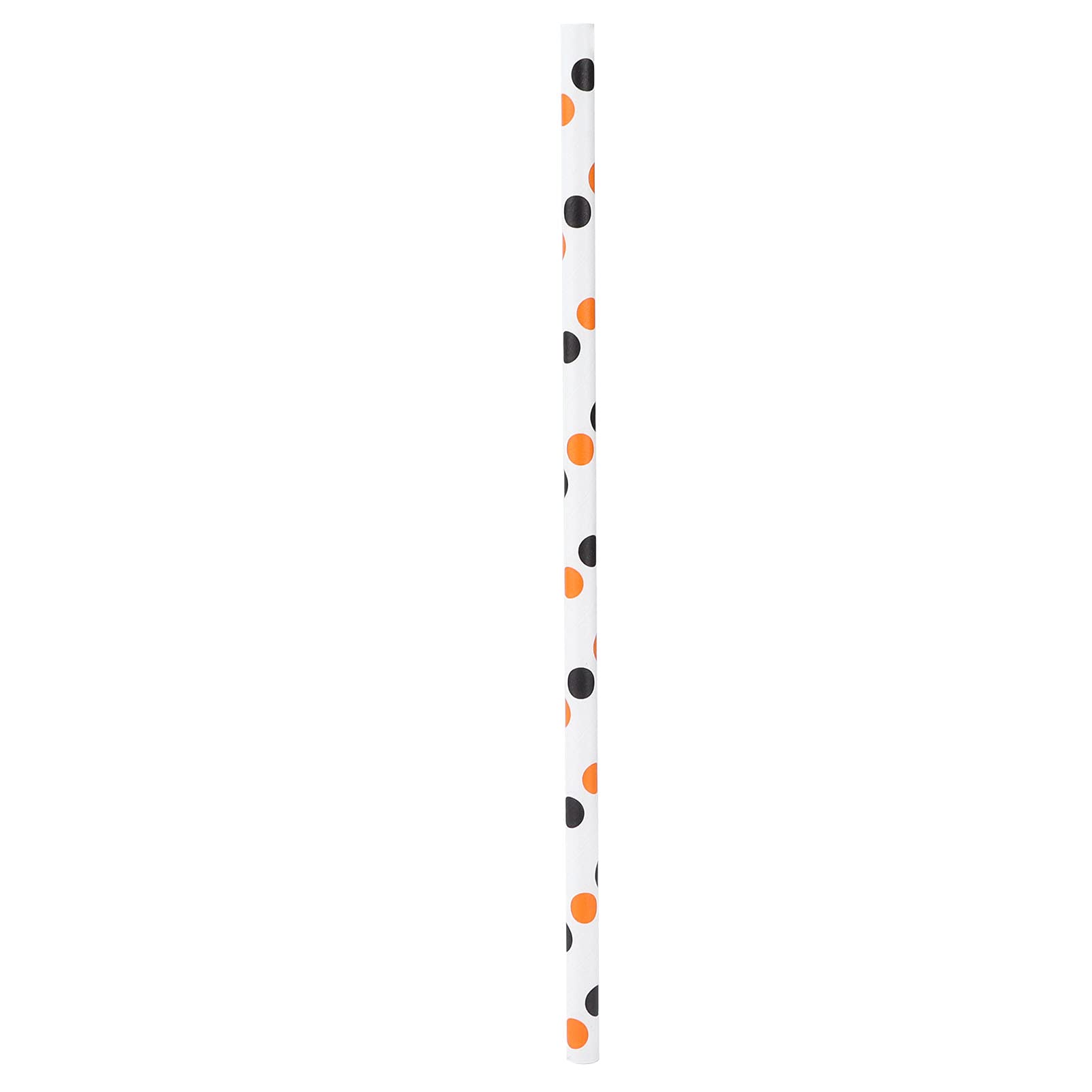 HURRISE Paille En Papier Squelette D'Halloween 50pcs Pailles Rayées