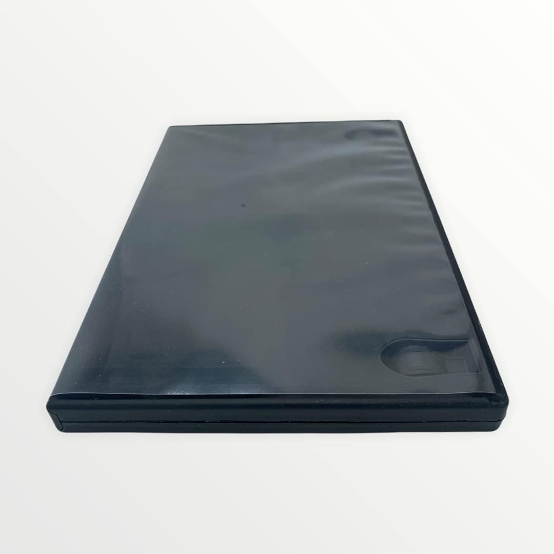 50 pezzi Amaray DVD Case Nero singola A-Ware