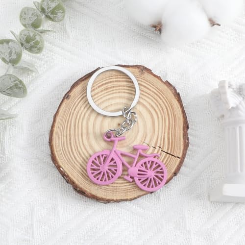 Bicycle Keychain,Bike Keychain for Cycling Lovers,Cycling