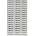 XNYEOV 500 Packs 58khz AM Security Sticker Tags Soft DR Alarm Labels Compatible with 58khz Acousto-Magnetic EAS System (Mock Barcodes)