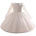 Produktbild Mädchen Hochzeitskleid MEIbax Kleinkind Baby Langrm Prinzessin Kleid Partykleider Abendkleider | Weihnachten | Black Friday | Thanksgiving