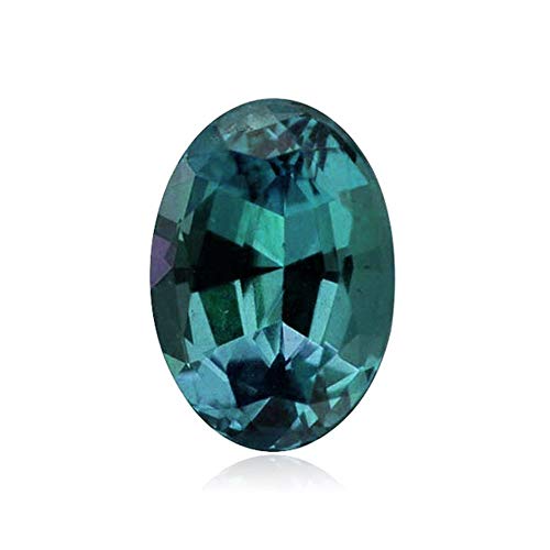 5.15-6.92 Cts of 12x10 mm AAA Oval Lab Created Alexandrite