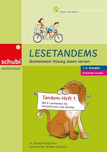 Lesetandems - Tandemheft 1, vereinfachte Ausgabe: Lesen im Tandem 1./2. Schuljahr (Lesetandems und Lesetheater - mit Karamello lesen lernen)