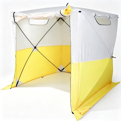 Professional Work Tent, Pop Up Work Tent 6.2x6.2x7 ft...