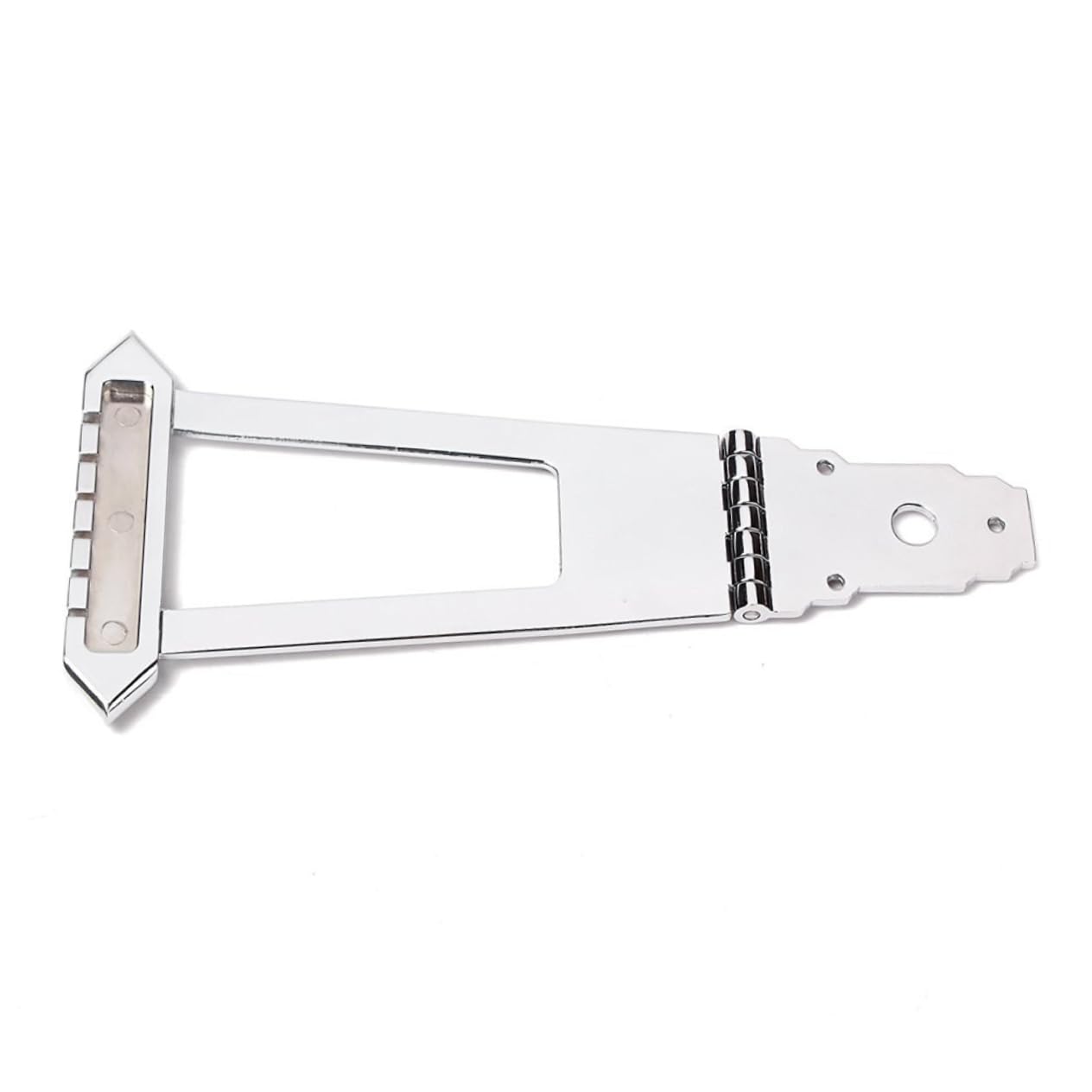 Levemolo Metal 6-string Archtop Guitar Tailpiece Bridge Tremolo System Durable Guitar Accessory