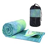 Supersuave y absorbente: hecho de 80% poliéster y 20% poliamida, perfecto para sesiones sudorosas de bikram y yoga caliente donde necesitas absorber el sudor para mantenerse en postura y equilibrado.