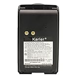 Karier 1800mAh Ni-MH Replacement Battery Pack with Belt Clip for Motorola PMNN4071 PMNN4071A PMNN407