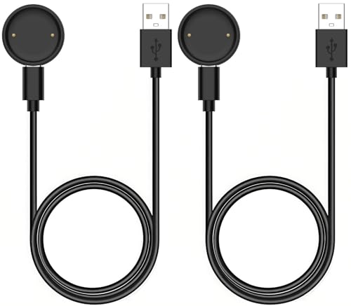 Emilydeals Charger for Amazfit Active 2/Bip 6 Replacement USB Charging Cable Cord Dock for Amazfit Bip 6/Active 2 Smart Watch (3.3ft/1m) (2)