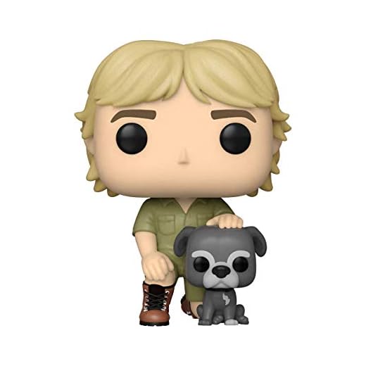 Funko 54696 POP TV: Crocodile Hunter- Steve Irwin w/Sui