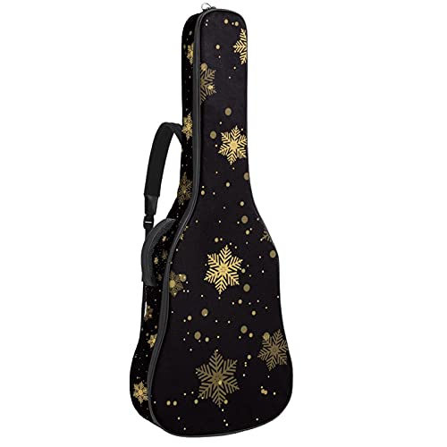 Housse de transport guitare électrique acoustique basse sacoche souple de Noël